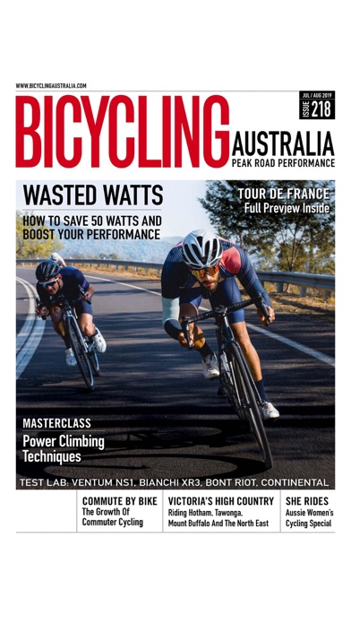 Bicycling Australia M... screenshot1