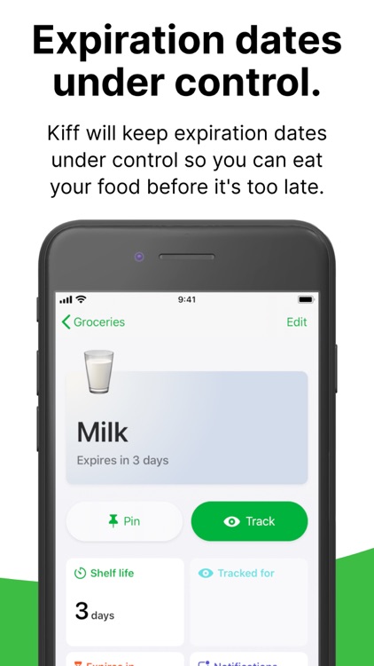 Kiff: Food expiration tracker screenshot-4