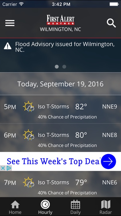 WECT 6 First Alert Weather screenshot-4