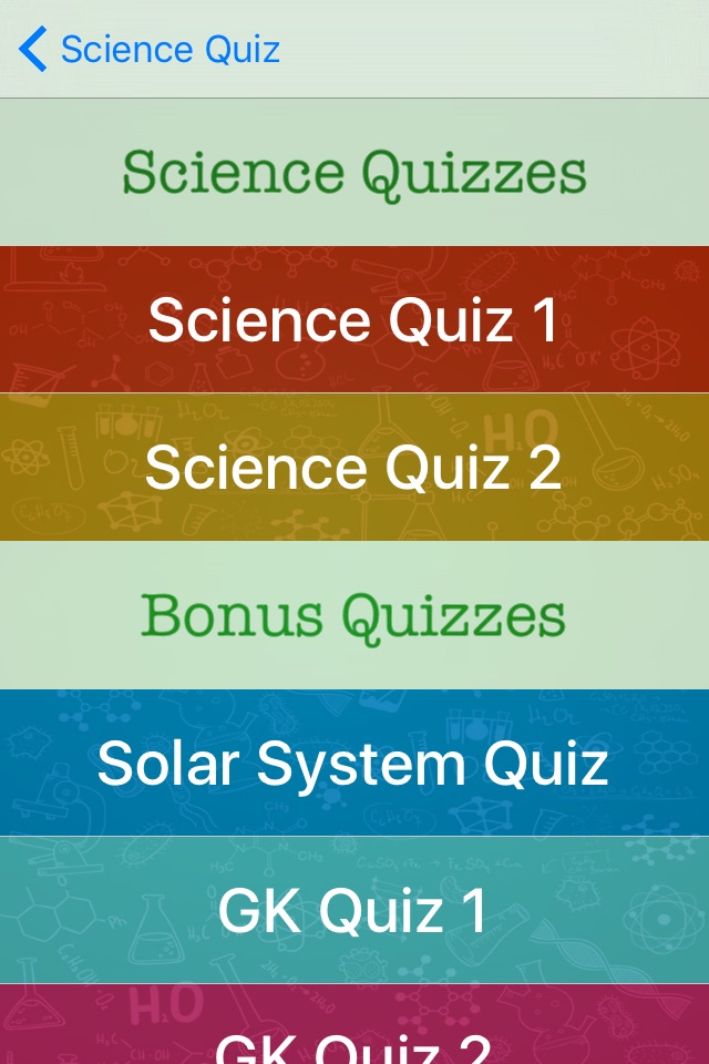 Best New Science Quiz 2021 screenshot 2