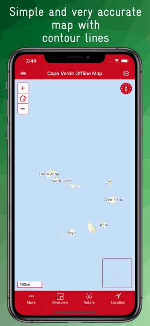 Cape Verde Offline Map(圖1)-速報App