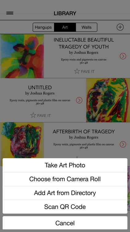 ARTSEE - Artwork Wall Previews