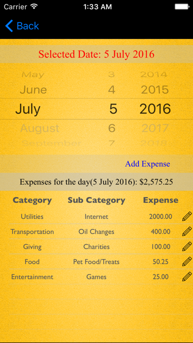 How to cancel & delete Monthly Expenses Lite from iphone & ipad 3