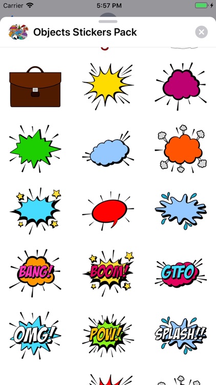 Objects Stickers Pack screenshot-6