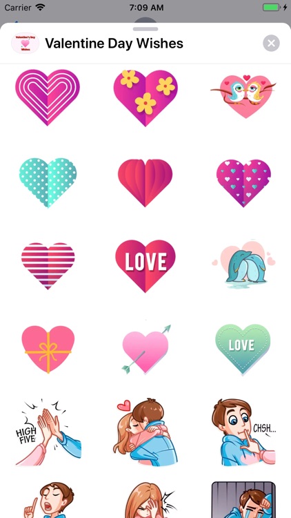 Valentine Day Wishes Stickers screenshot-5