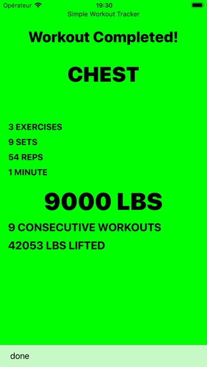 SRFG Simple Workout Tracker screenshot-8