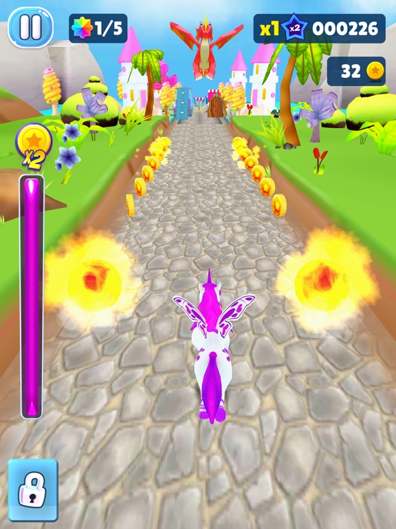 Magical Pony - Unicorn Runner screenshot 4
