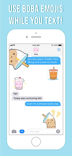 Boba Friends Sticker Pack(圖2)-速報App