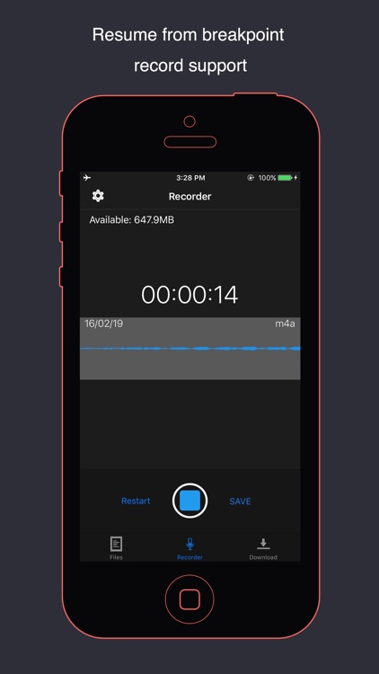 VoiceHD - voice recorder