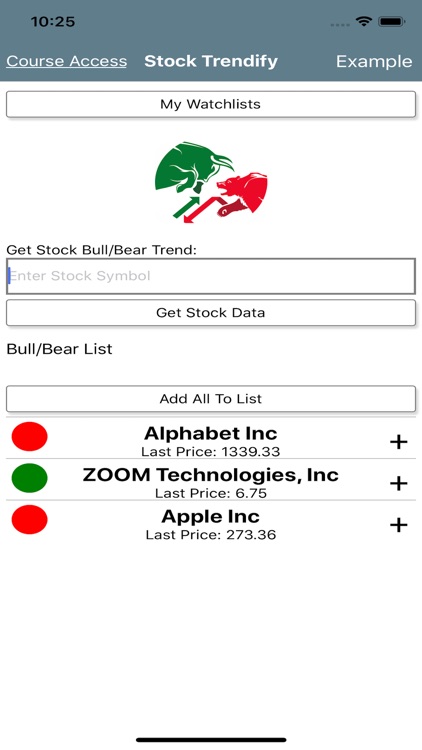 Stock Trendify