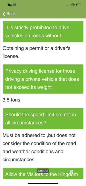 Saudi Driving License Test