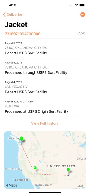 Parcel Delivery Tracking On The App Store
