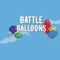 Battle Balloons gameplay strategy lies in predicting how your opponent will play and avoiding giving away what you're thinking