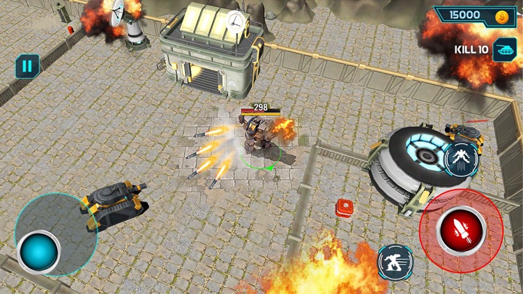 War robot fighting game Connect Technologies