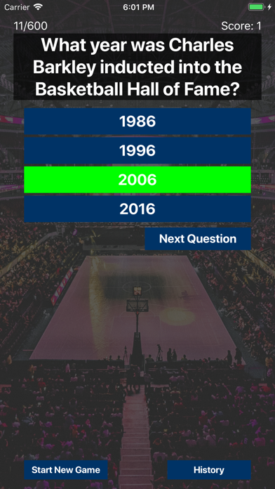 Basketball Trivia Pro 50fifty screenshot 3