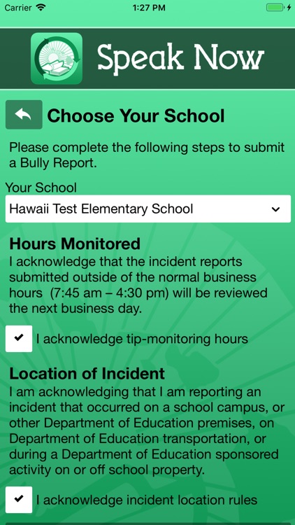 Speak Now HIDOE