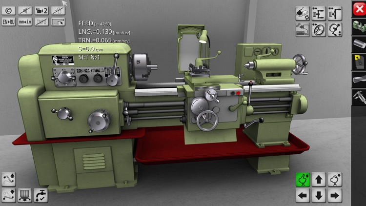 1K62 Lathe Simulator