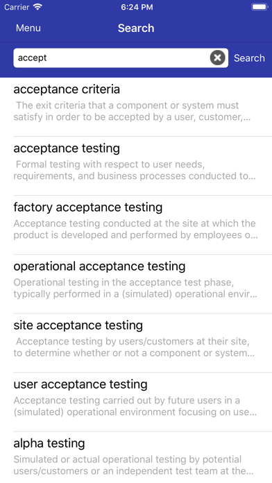 How to cancel & delete ISTQB Glossary - Official from iphone & ipad 1