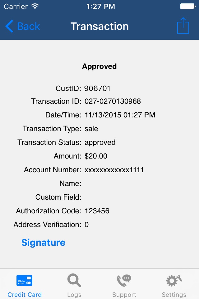 PayWithIt SwipeOnly for iPhone screenshot 4