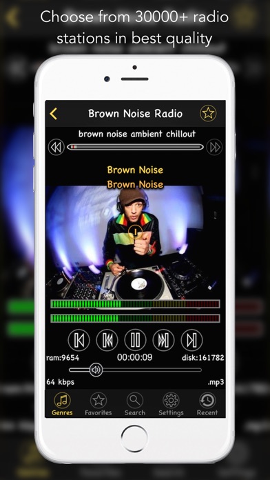 Screenshot air radio tune