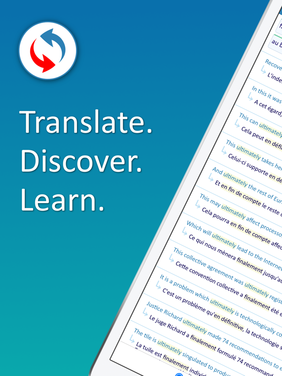 Reverso Translation & Dictionary in context screenshot