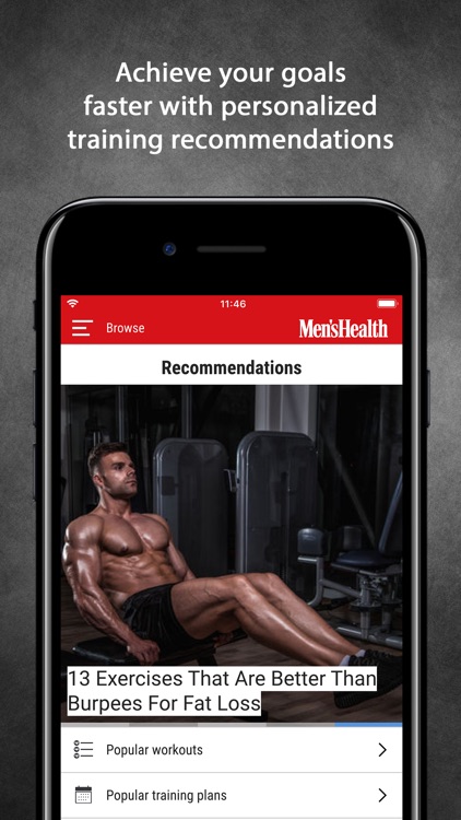 Men's Health Fitness Trainer