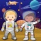 Let’s explore the mysterious universe of the space town in pretend play games