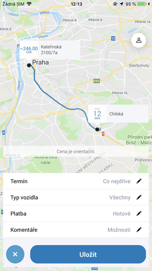 Profitaxi Nejlevnější taxi(圖2)-速報App