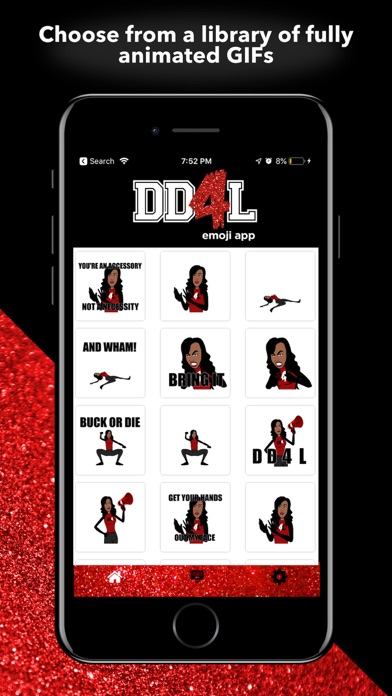 How to cancel & delete DD4L Emojis from iphone & ipad 2