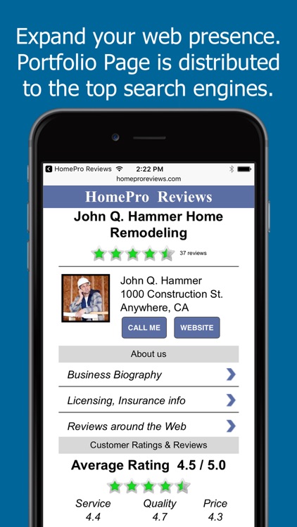 HomePro Reviews screenshot-4