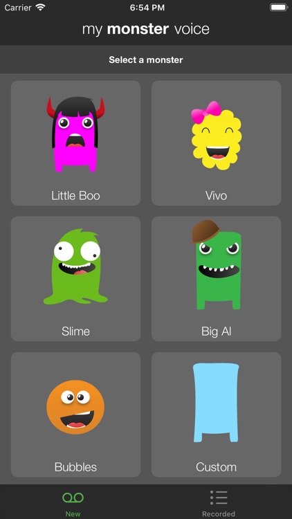 my monster voice