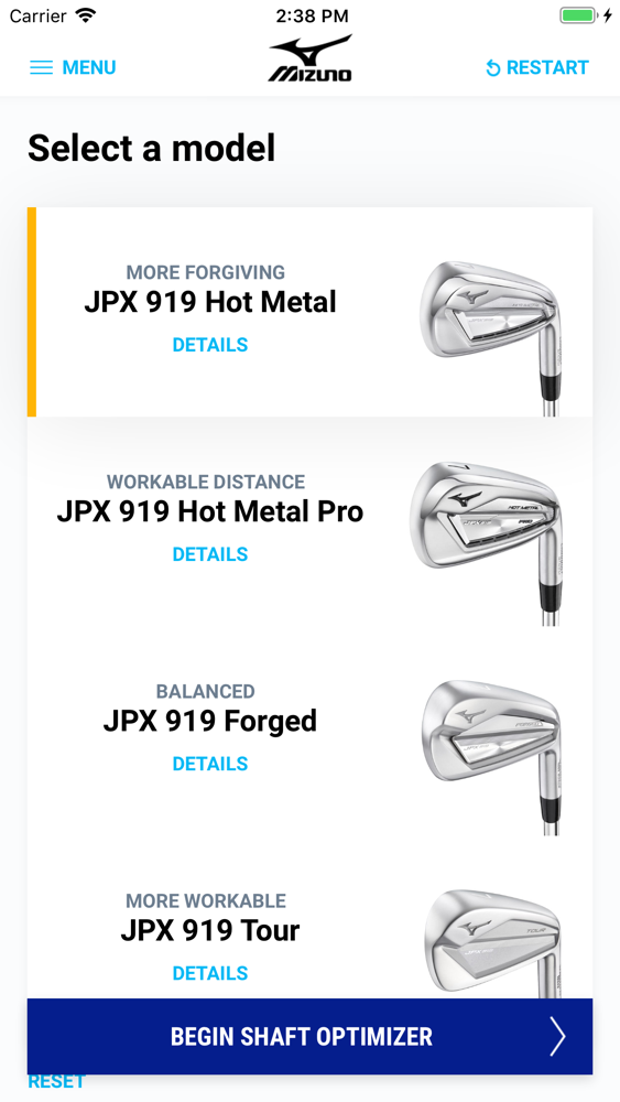 mizuno app