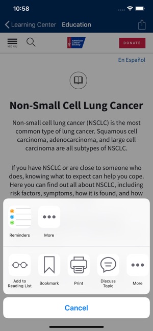 Lung Cancer Manager(圖5)-速報App