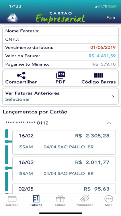 Tribanco Cartão Empresarial screenshot-3