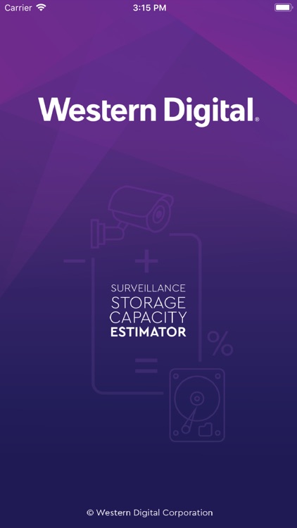 WD Purple Storage Calculator