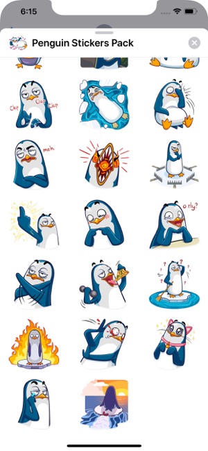 Penguin Stickers Pack(圖2)-速報App