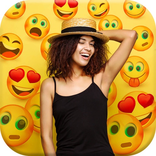 emoji background for pictures app