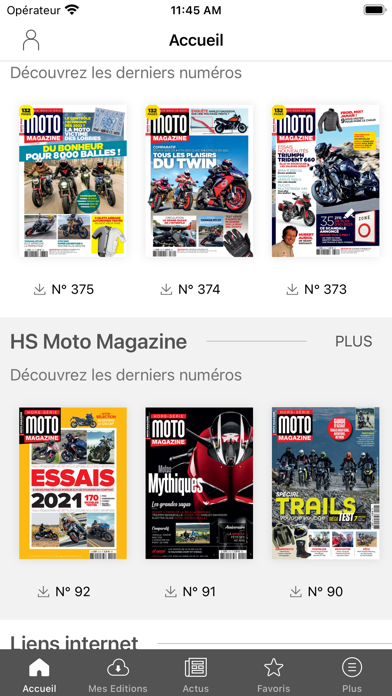 Moto Magazine screenshot 2