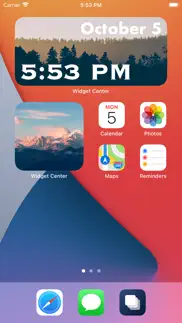 widget center iphone screenshot 2