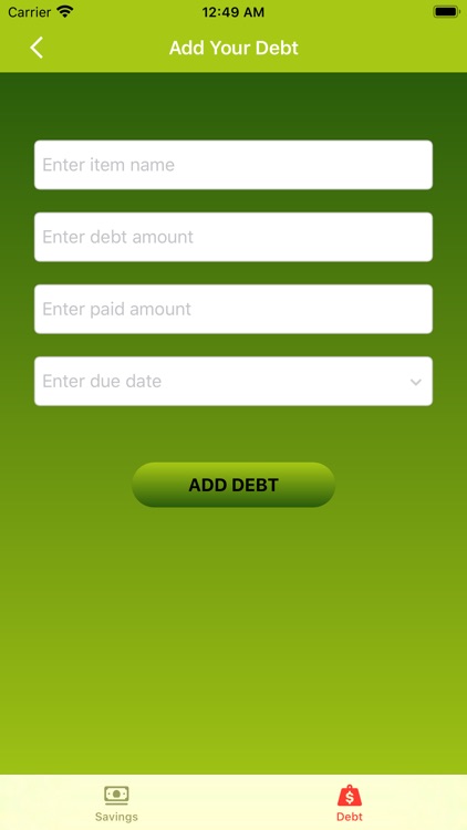 Savings Management screenshot-3
