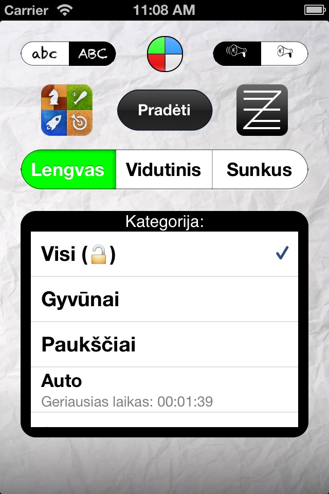 Rask žodžius Z screenshot 4