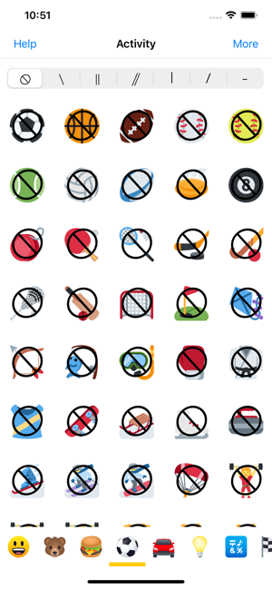 Anti Emoji - Prohibited Sign(圖5)-速報App