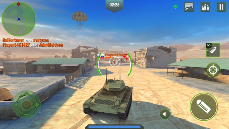 【图】War Machines: Tank Action Game(截图1) 【图】War Machines: Tank Action Game(截图1)