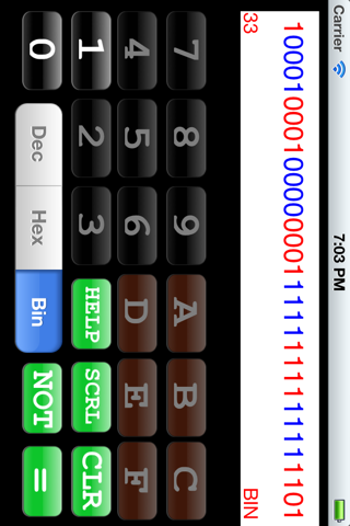 Hexadecimal Calculator screenshot 3