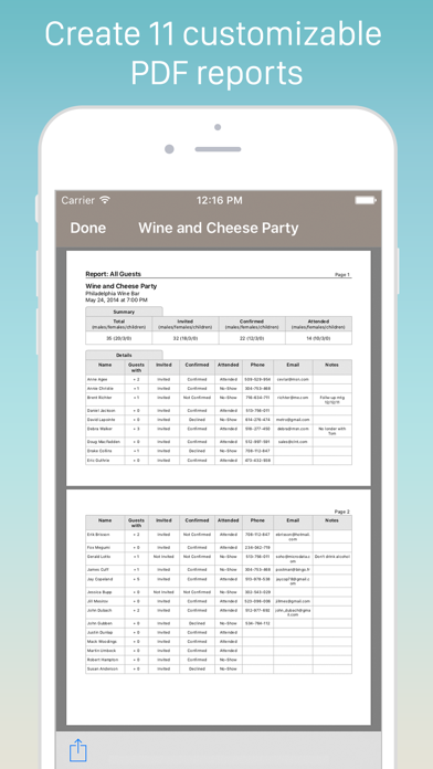 How to cancel & delete Guest List Organizer. from iphone & ipad 3