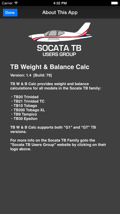 How to cancel & delete Socata TB Weight and Balance from iphone & ipad 4