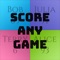 Score Any Game provides a pocket scorecard for virtually any game