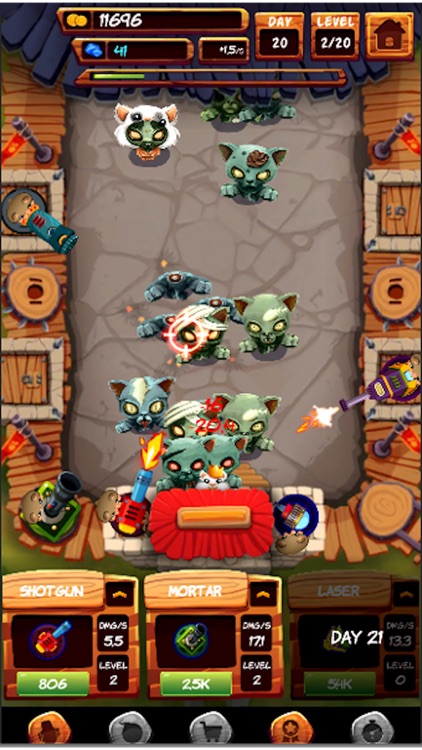 Hamsters vs Zombie Cats screenshot-4