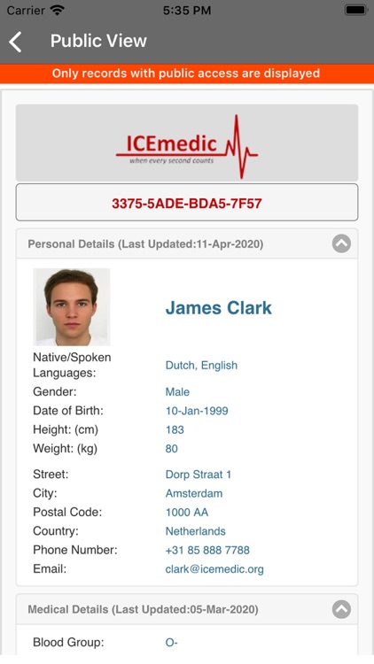 ICEmedic screenshot-4