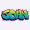One day, you want to create a cool graffiti with your own text, it may be your name, your girlfriend's name, or even name of whom you like,